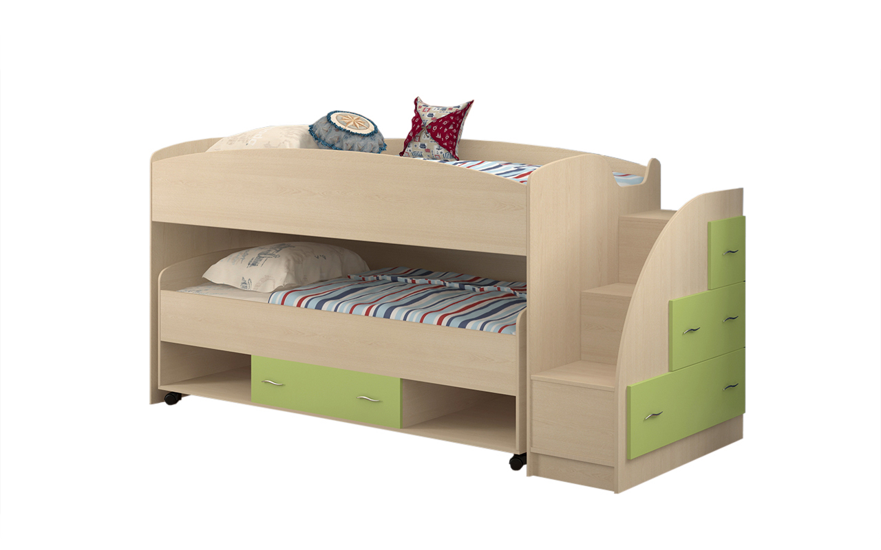 Кровать со шкафами Фанки -17