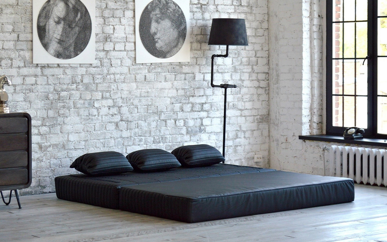 Flepers Baro Капитон трансформер диван-матрас фото 4