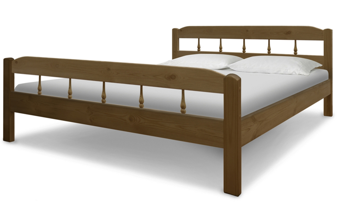 фото: Кровать ВМК-Шале Деревянные Бюджет 1 180x190 см