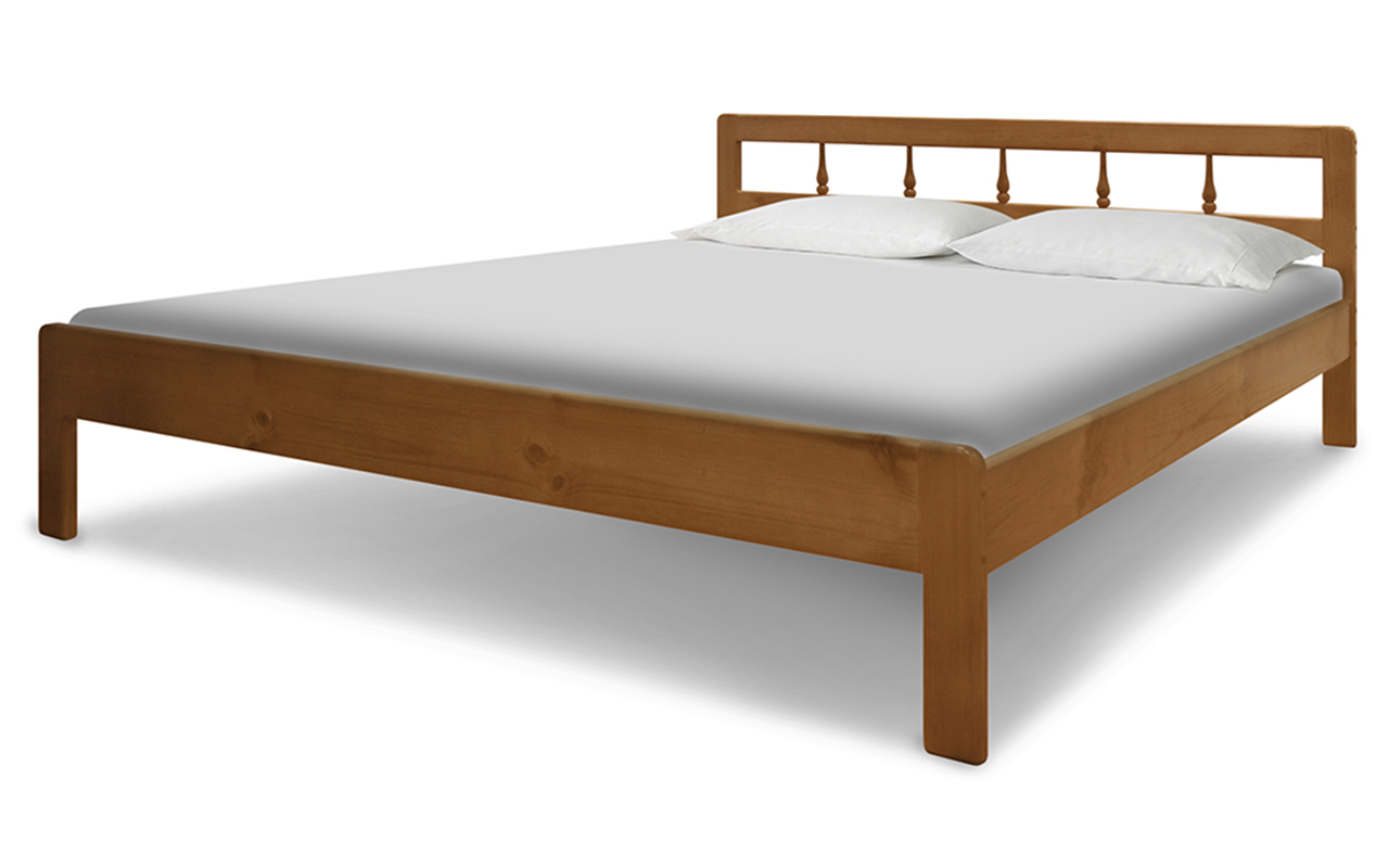 фото: Кровать ВМК-Шале Деревянные Икея 90x190 см