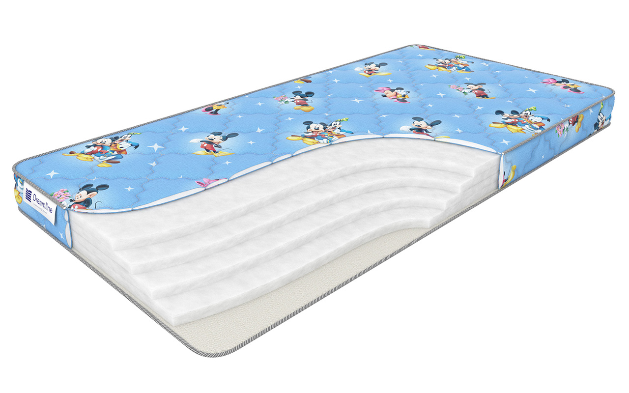 фото: Детский Матрас DreamLine Baby Holl mini 90x200 см