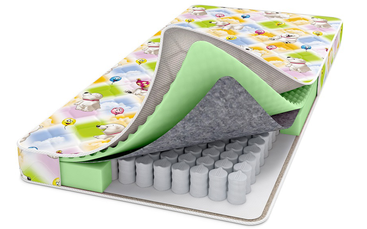 фото: Детский Матрас Райтон Baby Care 60x120 см