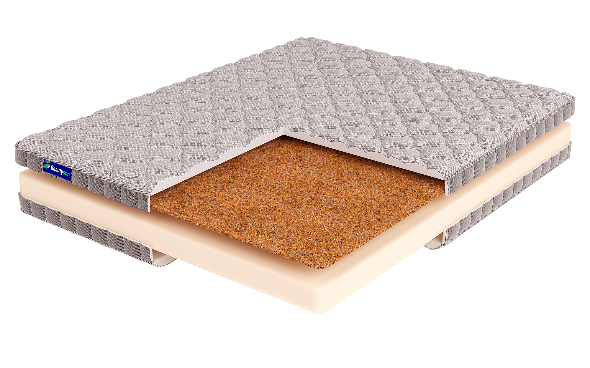 матрас Beautyson Roll Foam Hard 14 Cocos 1 Beautyson Roll Foam Hard 14 Cocos