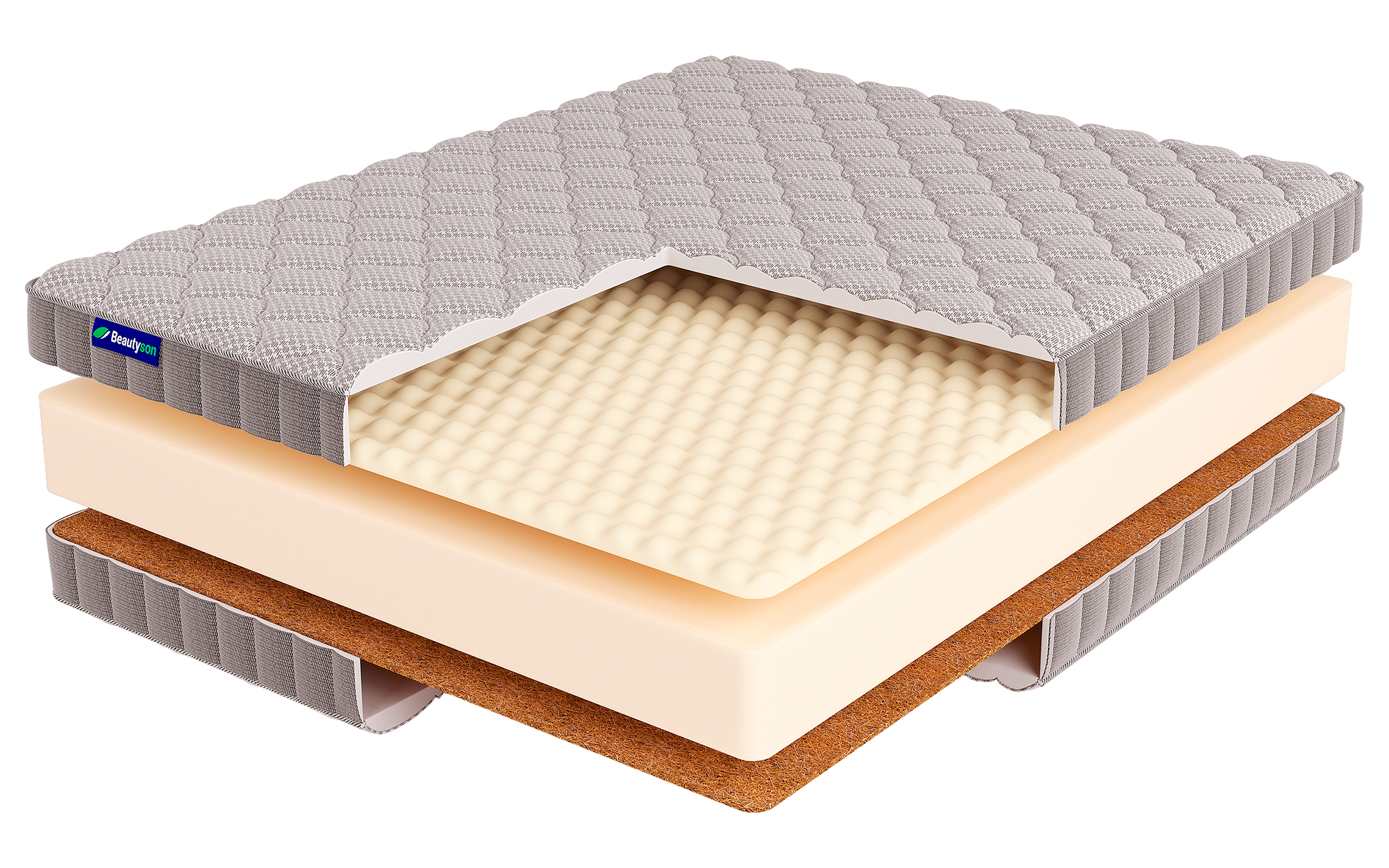 матрас Beautyson Roll Foam 18 Massage Cocos 1 Beautyson Roll Foam 18 Massage Cocos