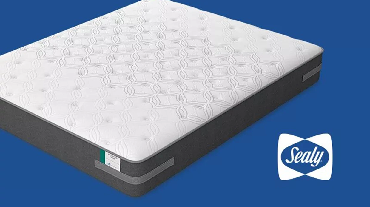 Скидка 15% на матрасы Sealy при покупке с чехлом