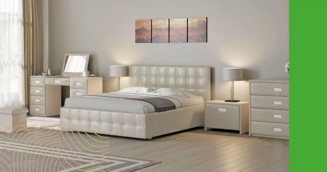 Скидка 25% на мягкую мебель Райтон при покупке мягкой кровати